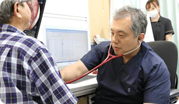 日本内科学会認定内科医が全身の健康管理をいたします